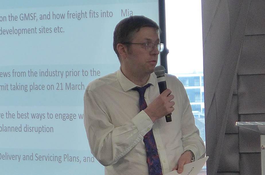 2018 news mar tfgm freight forum richard banks